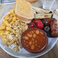 Vegan breakfast at The Garden of Easton in Bristol
