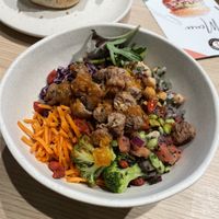 Tasty but I don’t like the plates from melamine   at Copper Branch in Utrecht