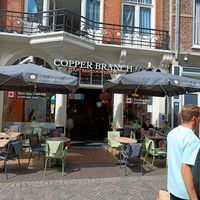 Front of the restaurant at Copper Branch in Utrecht