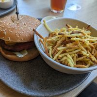 Signature Burger at Copper Branch in Utrecht