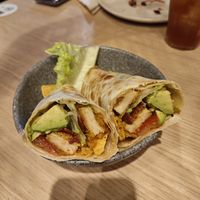 Crispy Wrap at Copper Branch in Utrecht