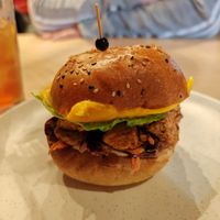 Shiitake Burger at Copper Branch in Utrecht