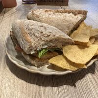 Chicken club sandwich   at Copper Branch in Utrecht