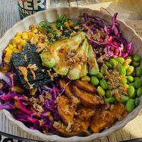 Poke Bowl  at Copper Branch in Utrecht