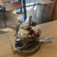 Chocolate caramel sweet   at Copper Branch in Utrecht