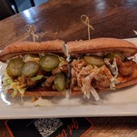 Oyster mushroom bahnmi _ 5/5 at Seitan's in Edmonton