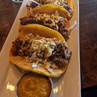 Taco sin carne at Seitan's in Edmonton