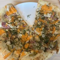 Dill pickle   at Seitan's in Edmonton