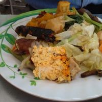 'Com Dia' -  Dishes of the day and rice at Y Thien in Da Nang