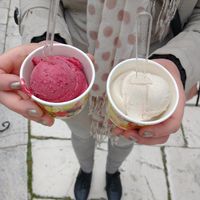  at Gelato bar Bella in Trogir