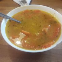 Dahl soup at Vega in Warsaw