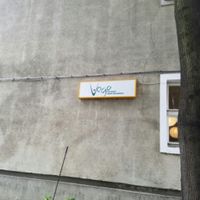 sign at Vega in Warsaw