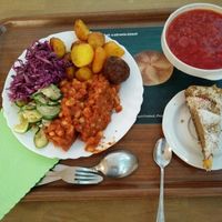 meal at Vega in Warsaw