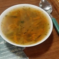 Zupa ogórkowa at Vega in Warsaw