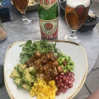 Teriyaki tofu bowl (vegan)  at Le Papillon in Bratislava