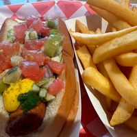 Chicago dog  at DoggyStyle in Sarasota
