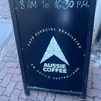 Find this On the street and walk thru a small aisle to find it  at Aussie Coffee Ipanema in Rio De Janeiro