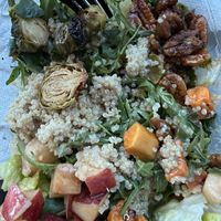 Market Fall Harvest Salad is delicious at Lekker Eats in Myrtle Beach