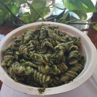 Pesto pasta salad at Bountiful Bowls in Lewes