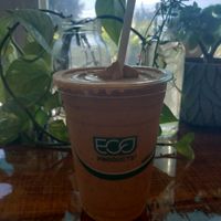 Pumpkin smoothie! at Bountiful Bowls in Lewes