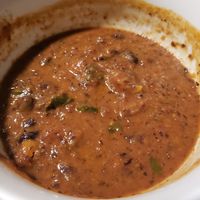 Black bean soup at Bountiful Bowls in Lewes