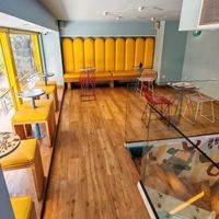 upstairs seats at Sugar Killer in Piraeus