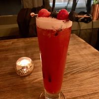 Three Berry Mocktail at Lebanese Please in Weybridge