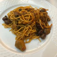 Vegan Pasta  at Trattoria La Nuova Spezia in La Spezia