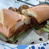Po’boy  at Meals From The Heart Cafe in New Orleans