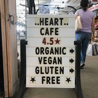 Two thumbs up.  at Meals From The Heart Cafe in New Orleans