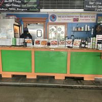 Easy to find in the French market   at Meals From The Heart Cafe in New Orleans