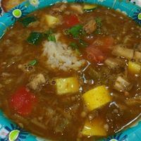 Vegan Gumbo at Meals From The Heart Cafe in New Orleans