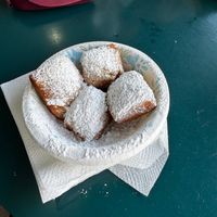beignets at Meals From The Heart Cafe in New Orleans
