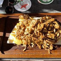 Vegan Gyro with Tzatziki at Steve's in Paphos