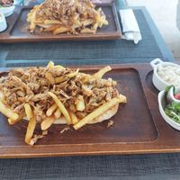 Jackfruit gyros at Steve's in Paphos