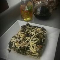 lasaña de verduras vegana at Vege Chef in Santiago