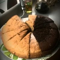 queque vegano de zanahoria y chocolate at Vege Chef in Santiago