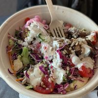 Open Sesame Salad Bowl at DCA - Mezeh - New Concourse in Arlington