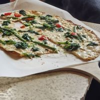 vegan Flammkuchen  at Aika in Friedrichshafen