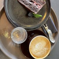 Schoko vegan und Cappuccino Soya  at Aika in Friedrichshafen