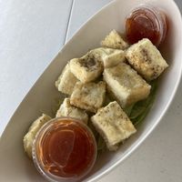Agedashi Tofu at Shiro Ninja Boba in Angels Camp