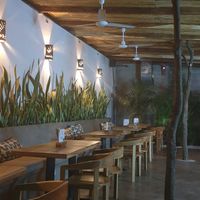 Part of the dining area at Dale Pues in San Juan Del Sur