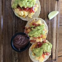 get the corn tortillas- they're made in house!  at Dale Pues in San Juan Del Sur