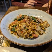 Vegan scramble at Busboys and Poets in Columbia