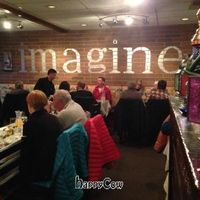 inside at Good Karma Restaurant in Park City