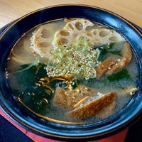 Lotus miso  at Sushi OMAKASE in Zakopane