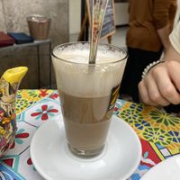 Latte with soy milk at Corso Vittorio 113 in Palermo