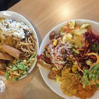 A little of everything! at Three Pillars Cafe in New Plymouth