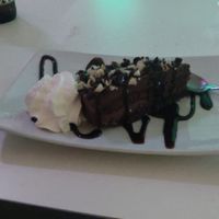 Dessert Vegan choco mousse juste excellent 🤗😍 at El Gecko Veggie in Lanzarote