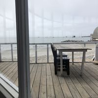 The view at Walvis Bay Yacht Club in Walvis Bay